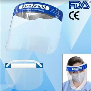 2 face shield / mask full face coverage